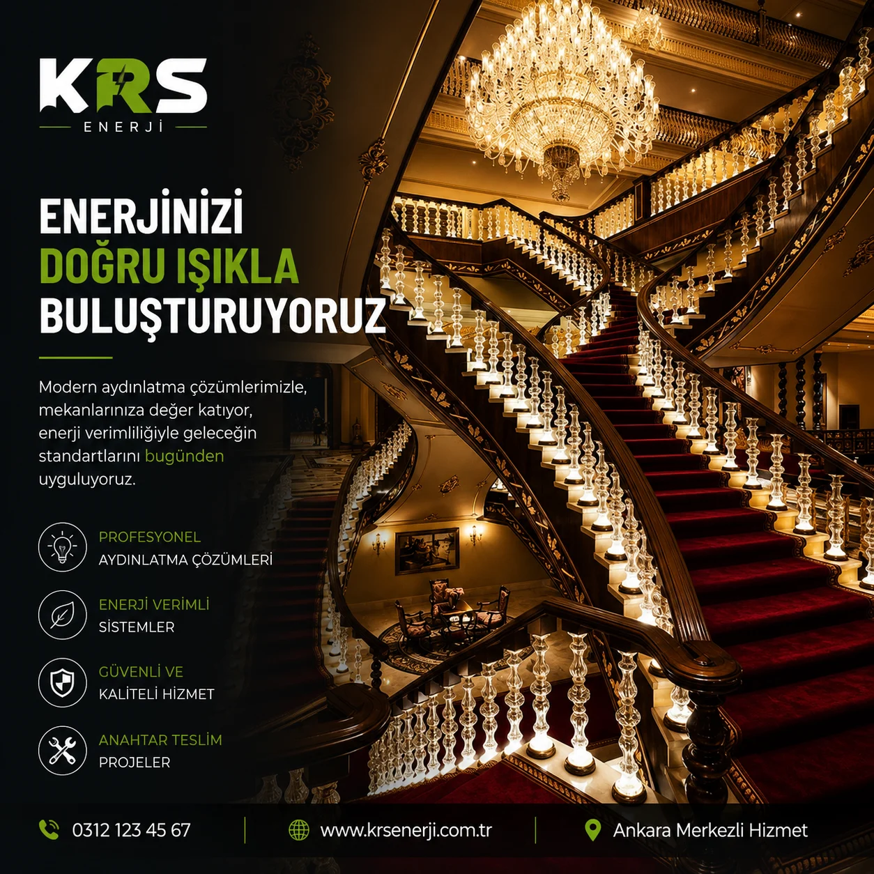 Mardan Palace Otel Aydınlatma Projesi